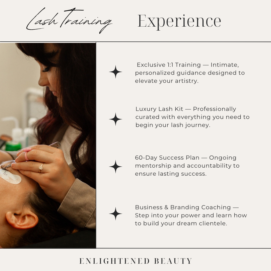 1:1 Three Day Lash Master Class (in person)