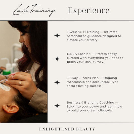 1:1 Three Day Lash Master Class (in person)